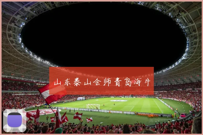 山东泰山会师青岛海牛